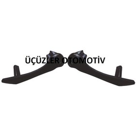 Resim Megane 2 Kapı Kolçak Takımı Sağ Sol Siyah 7701475316 