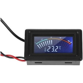 Resim Dianziye Su Soğutma İçin G1/4 Konaklı Isı Ölçer - Gösterge Temperatur Ölçüm Aleti Su Geçirmez Prob, 5v-24v Geniş Voltaj 