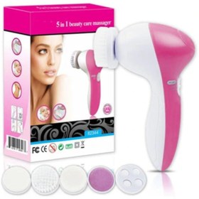 Resim Go İthalat 5 iN 1 Pilli Yüz Temizleme,Masaj ve Peeling Fırça seti 