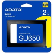Resim Adata 2TB 2.5" SU650 520-450MB-s ASU650SS-2TT-R Ssd Harddisk 