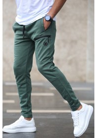 Resim Madmext Basic Haki Eşofman 4207 Haki 