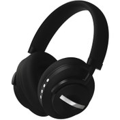 Resim ACL ABK-08 Bluetooth 5.3 Kablosuz Kulak Üstü Kulaklık Siyah | Hi-Fi Stereo, SD Kart, USB-C, HD Görüşme 