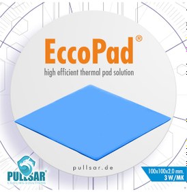 Resim Pullsar Eccopad Thermal Pad 100 x 100 x 2.0 Mm 3.0W/M x K 