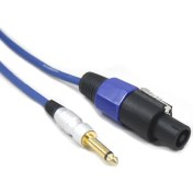 Resim Teknogreen TKS-605 Spekon 6.3mm Mono Erkek-Erkek Kablo 5mt 