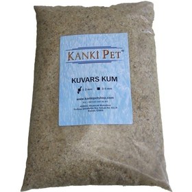 Resim Kanki Pet Akvaryum Kuvars Kum 10 KG 2 - 3 MM 