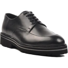 Resim Ayakmod Premium 2873 M Siyah Hakiki Deri Erkek Günlük Ayakkabı Siyah 