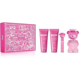 Resim Moschino Toy2 Bubble Gum EDT Set (100ML Parfüm+100ML Duş Jeli+100ML Vücut Losyonu+ 10 ML Seyahat Boy) 