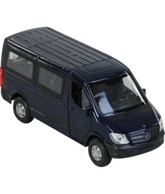 Resim Welly Metal Mercedes Sprinter Minibüs Lacivert 