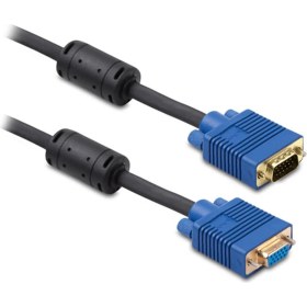 Resim S-Link SLX-187 VGA F-M 15P 5m Monitör Kablosu 
