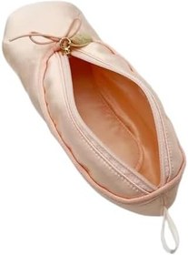 Resim Bale ayakkabıları, makyaj çantası, şık kozmetik çantası, bale meraklıları ve kırtasiye koleksiyoncuları için saklama çantası 