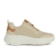 Resim Geox Kadın Bej Nebula 2.0 X Bağcıklı Kumaş Sneaker D45nha06k9jc5322 