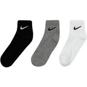 Resim U NK ED LTWT ANKLE 3P 132 GRI MULTI Unisex Çorap Nike