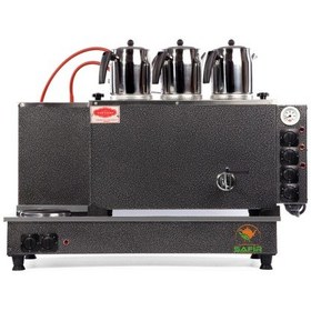 Resim 3 Demlikli Gri Boyalı Çay Kazanı Sadece Elektriklidir Pleytlidir. 