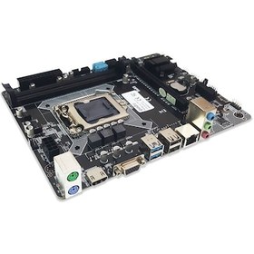 Resim QUADRO Intel H81 Soket LGA1150 DDR3 1600 Mhz VGA HDMI Anakart H81-A2C 