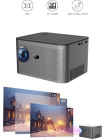 Resim Torima HY350 1080P WiFi Android Akıllı Taşınabilir Projeksiyon Cihazı 