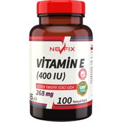 Resim Nevfix Vitamin E 400 Iu (268 Mg) 100 Yumuşak Kapsül 
