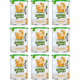 Resim Golden Goat Bebek Devam Sütü 3 Numara 400 g x 9 adet 