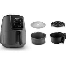 Resim Karaca 3 Ü 1 Arada, Ev Yemeği, Közleme, Fırın, Izgara Sulu Yemek Fonksiyonlu Zamanlayıcılı Airfryer 
