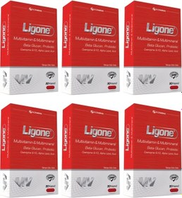Resim Ligone Beta Glucan 6 x 30 Kapsül 