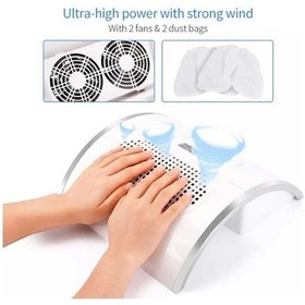 Resim PROTEZ TIRNAK TOZ TOPLAMA CİHAZI 3 MOTORLU 40 WATT YÜKSEK CEKİŞ GÜCÜ 