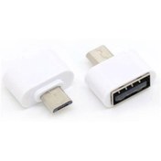 Resim Streak Erkek Micro Usb To Dişi Usb Data Çevirici Otg Adaptör Bw2602 - Beyaz 