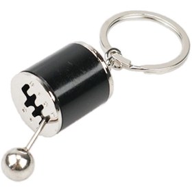 Resim Buffer 3 Adet Hareketli Araba Vites Altı Hız Manuel Vites Dişli Shifter Topuzu Metal Anahtarlık 