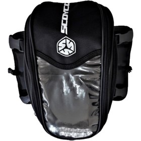 Resim SCYCO Motorsiklet Depo Üstü Mıknatıslı Çanta Omuz Taşıma Askısı (Mt61) 