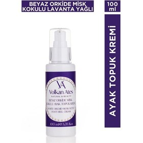 Resim Volkan Ates Natural & Beauty Lavanta Yağlı Beyaz Orkide & Misk Kokulu Ayak Topuk Kremi 100 ML 