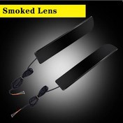 Resim Ijdm Mitsubishi Lancer Evolution X Outlander Kırmızı Led Tampon Reflektör Smoked Lens Smoked Lens 