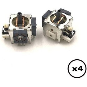 Resim 4 Adet Xbox 360 Analog Motor 3d Joystick Xbox 360 Motor Gamepad Kol Tamiri Yedek Parça 