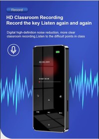 Resim JUNGLEE 8GB HAFIZALI MP3-MP4 PLAYER MÜZİK ÇALAR FM RADYO BLUETOOTH KULAKLIK VE HOPARLÖR İLE KULLANABİLME 