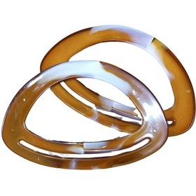 Resim Çanta Sapı Oval Kahverengi 18 cm 