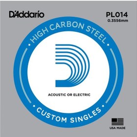 Resim D'addario Pl014 Tek Elektro Gitar Teli 14 