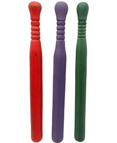 Resim Gürgen Beyzbol Sopası Boyalı Kısa - 50cm Altın 