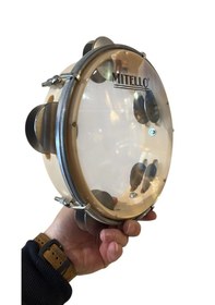 Resim Arap Fasıl Tefi Profesyonel Ten Rengi Carbon Kasnak Mitello Film 