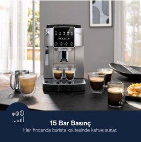 Resim Delonghi Delonghi Magnifica S Smart Ecam220.31.sb Tam Otomatik Espresso Makinesi 