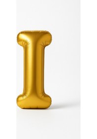 Resim Runaway Altın Sarısı Dev Harf Balon Ve Fotoğraf Dekor Fonu Çok Renkli 