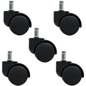 Resim Adem Koç Ofis Sandalye Tekerleği Ofis Koltuğu Tekeri Takım - 5 Adet 