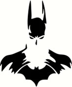 Resim Genel Markalar Batman (Oto-Motor-Laptop-Duvar-Dekor) 10 x 11 cm 