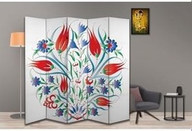 Resim Motifli Özel Tasarım Paravan Room Divider PRV1082, 180 x 180 