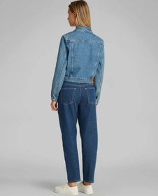Resim Calvin Klein CROPPED 90'S DENIM J, 1A4 Mavi Kadın Kot Ceket 