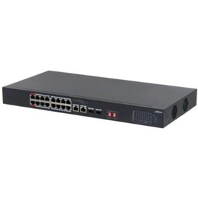 Resim Dahua Dh-s3218-16et-135 16 Port 16xfe-2xge-2xge/sfp 135w Poe Switch 
