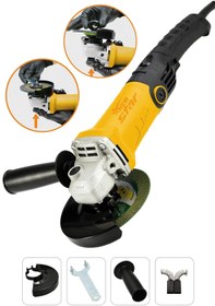 Resim Newstar New Star 6 kademeli Devir Ayarlı Taşlama Makinesi 125 mm Sarı 