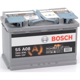 Resim Bosch Akü 12v 70ah Agm Akü S5 760 Cca Start&stop Araç Aküsü 