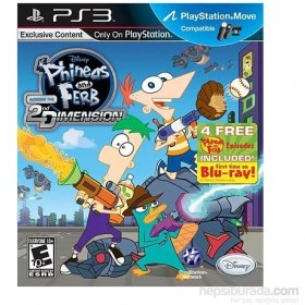 Resim Disney Phineas And Ferb Across The 2nd Dimension PS3 