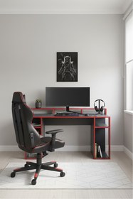 Resim Platinreyon ARENA OYUNCU MASASI RGB IŞIKLI LEDLİ UZAKTAN KUMANDALI 
