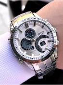 Resim Joefox Çelik Kordon Dijital Ve Analog 2 Yıl Garantili 3 Atm Suya Dayanıklı Erkek Kol Saati JOE.CL03 