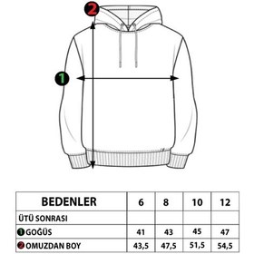 Resim Toontoy Kız Çocuk Tavşan Baskılı Kapüşonlu Sweatshirt Somon 