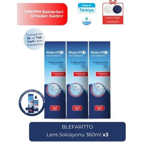 Resim Bleffaritto Lens Solüsyonu 360 ml 3'lü Set 