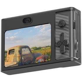 Resim Yeni Hd Dijital Fotoğraf Makinesi Moda Retro Ccd Öğrenci Kart Makinesi Mini Kamera Kaynak Fabrika Y200 Siyah Hafıza Kartı Hariç 